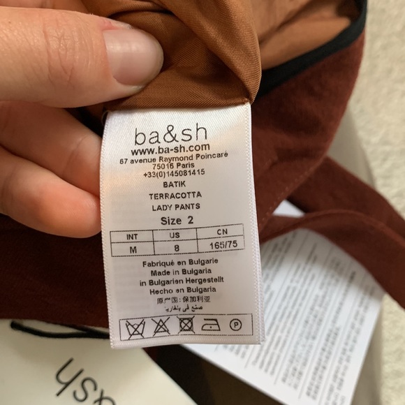 BA&SH Trousers Batik - Picture 10 of 11